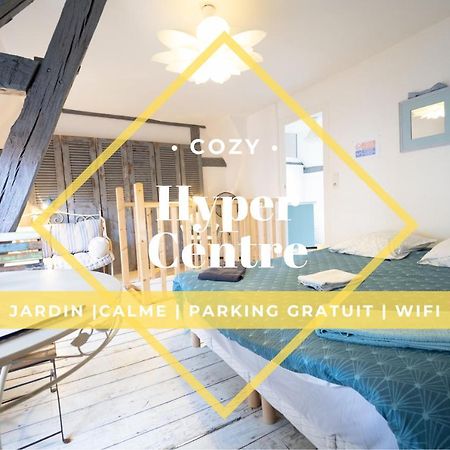 Апартаменты Les Cieux De La Cathedrale - Calme - Jardin - Wifi Труа Экстерьер фото