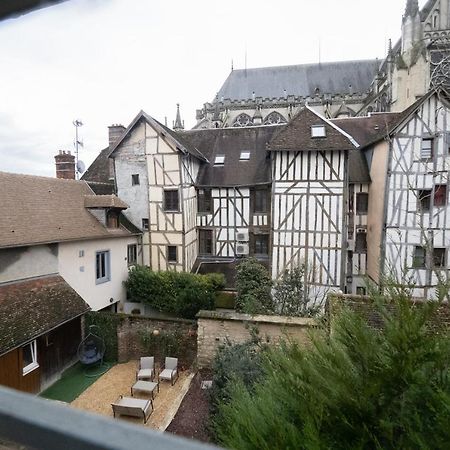 Апартаменты Les Cieux De La Cathedrale - Calme - Jardin - Wifi Труа Экстерьер фото